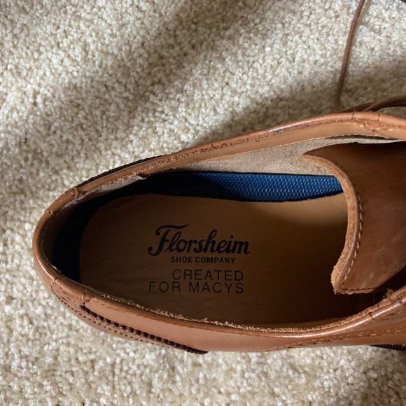 NIB Florsheim Marino Cap Oxford 9 1/2 D main image 6